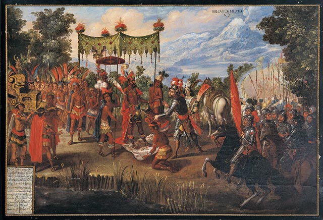 Fichier:The Meeting of Cortés and Montezuma.jpg