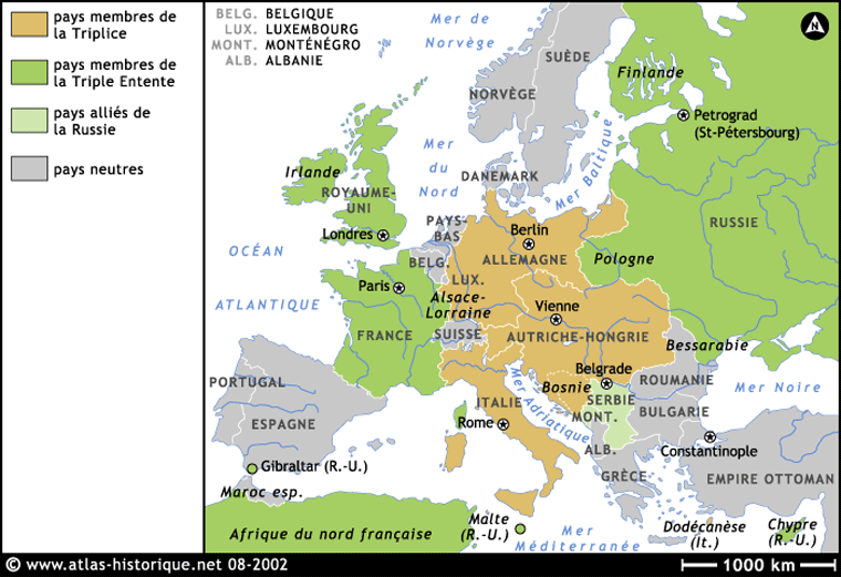Fichier:La situation de l'Europe en 1914, les alliances.gif