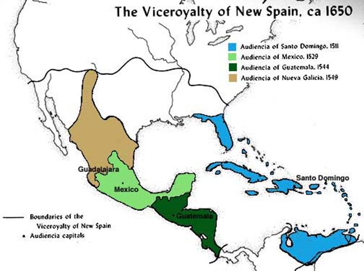 Fichier:MAP OF THE VICEROYALTY OF NEW SPAIN.jpg