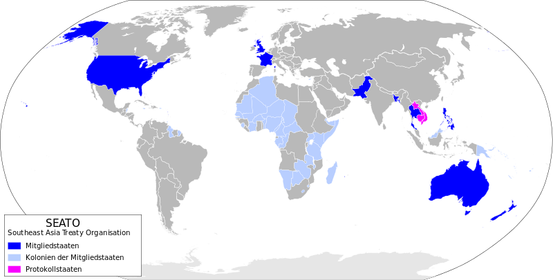 Fichier:Map of SEATO member countries - de.png