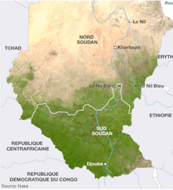 Fichier:Nil Sud Soudan et Nord Soudan.png