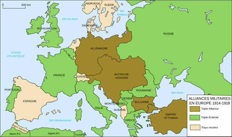 Fichier:Alliances militaires en Europe 1914-1918-fr.png